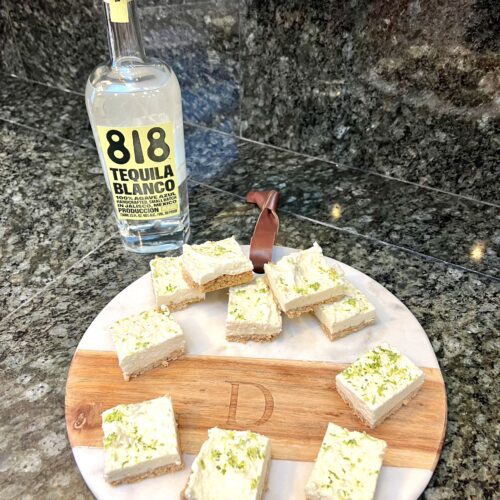 no bake margarita cheesecake bars