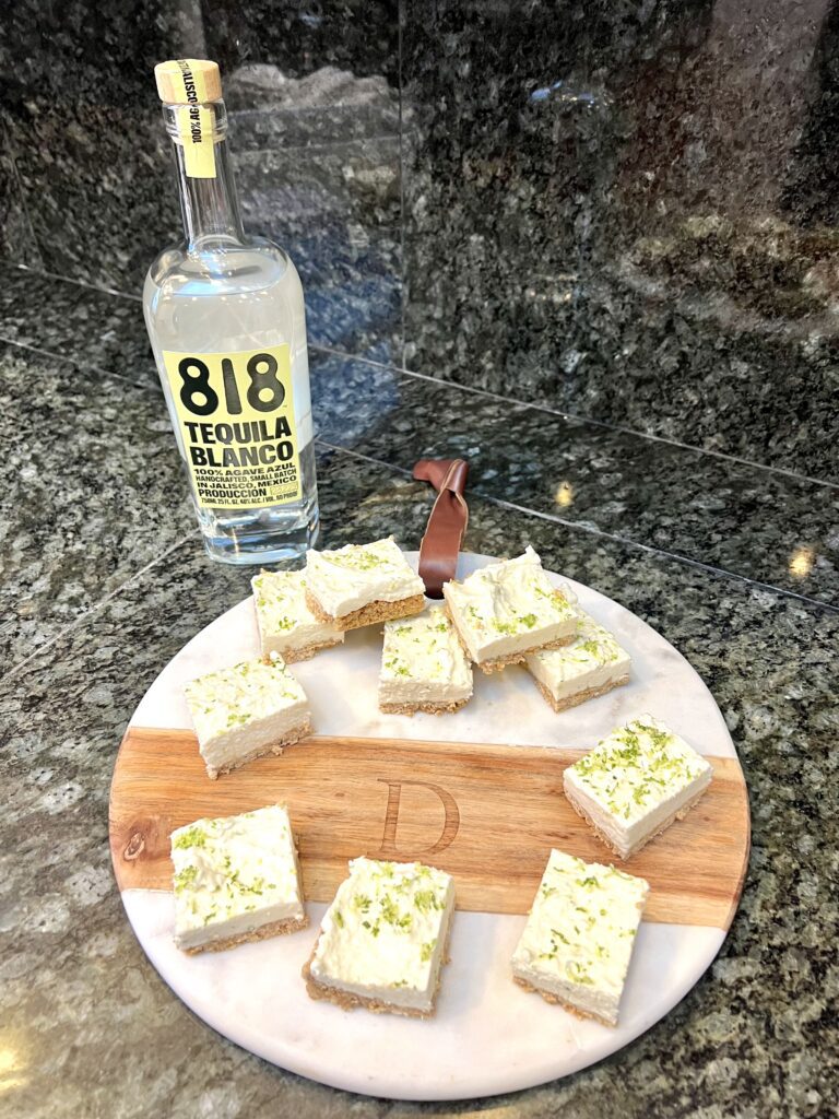 no bake margarita cheesecake bars