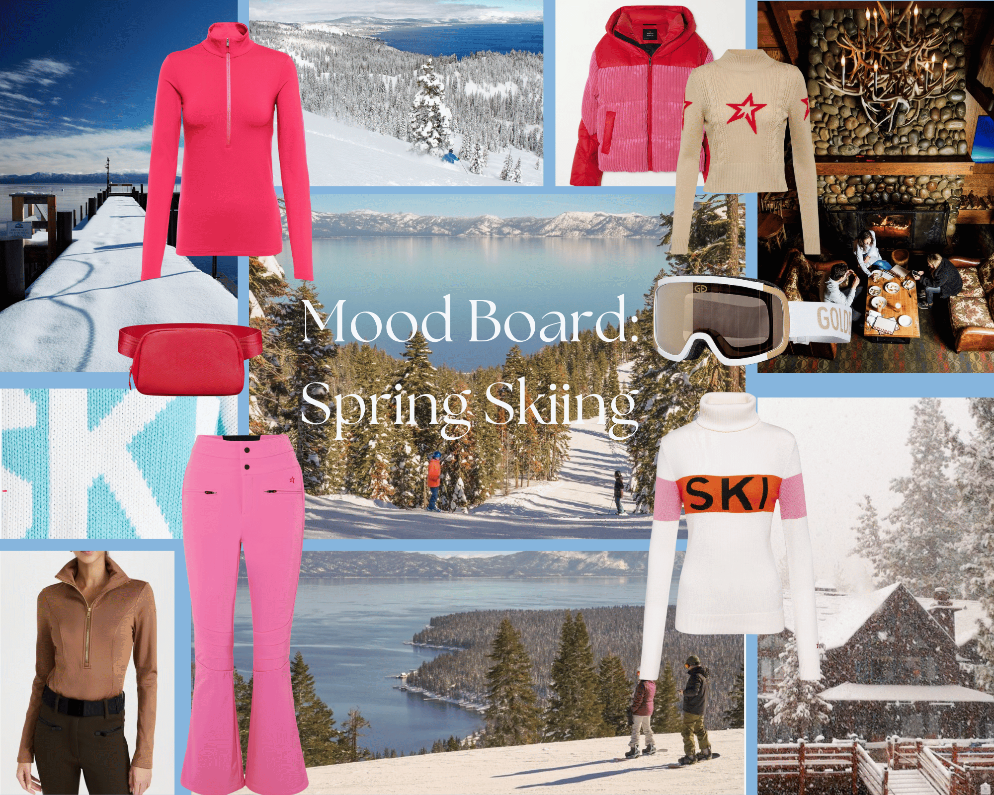 spring skiing in lake tahoe