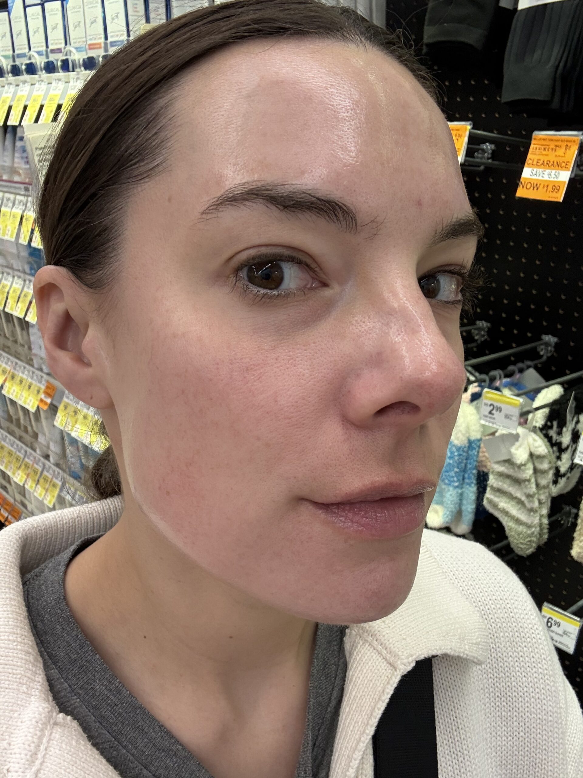 After using barefaced products 