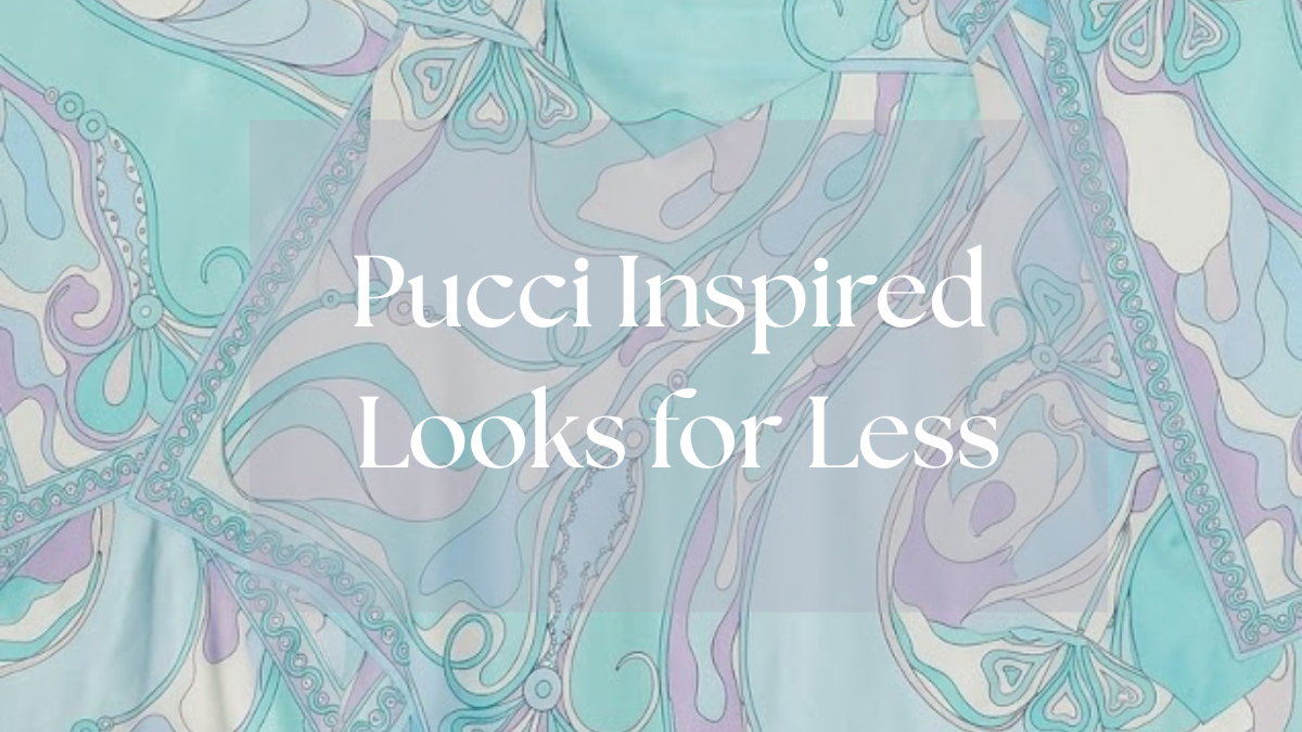 The best Pucci dupe dress from Cin Cin via Revolve and Amazon featuring high-quality Italian-inspired resort wear prints.